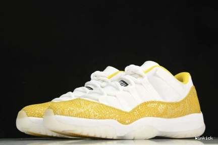 Snakeskin” Low 11 Air “Yellow Jordan AH7860-107 0718